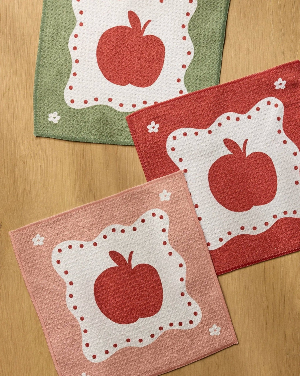 Geometry Print Dishcloth Set – 3 Pack